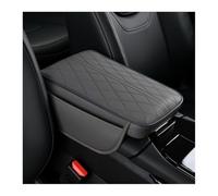 Adunsiaoto Coussin D'accoudoir Voiture En Mousse à Mémoire De Forme, Couverture Console Centrale Voiture Accessoires Automobiles, Boîte Cuir Accoudoir Accessoires Pour Les Véhicules(Gris)