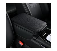 Adunsiaoto Coussin D'accoudoir Voiture En Mousse à Mémoire De Forme, Couverture Console Centrale Voiture Accessoires Automobiles, Boîte Cuir Accoudoir Accessoires Pour Les Véhicules(Noir)