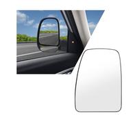 Adunsiaoto Verre Rétroviseur Dégivrant, Chauffable Verre De Rétroviseurs Remplacement, Miroir Glace Verre Rétroviseur Côté, Miroir Glace Convexe Dégivrant Rétroviseur Chauffant Asphérique(Droite)