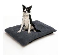 ADUODAO Tapis de cage pour chien de grande taille, lit apaisant pour chat avec housse amovible, matelas antidérapant pour animal de compagnie de petite, moyenne et grande taille, coussin rectangulaire