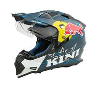 Kini ADV Red Bull 1.0, casque d aventure XL Mat Bleu Foncé/Blanc/Bleu Mat Bleu Foncé/Blanc/Bleu