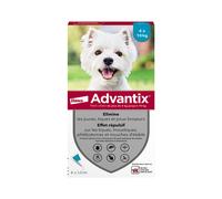 Advan-tix Petit Chien (4kg à 10kg) Boite 6 pipettes