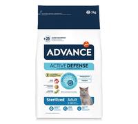 ADVANCE Aliment sec pour chat à la dinde, stérilisé, 3 kg