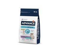 Advance Cat Hairball Sterilized - Croquettes pour Chats Adultes Stérilisés pour Prévenir la formation de boules de poils avec Dinde - 1,5kg
