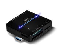 ADVANCE CR-008U3 lecteur de carte mémoire USB 3.2 Gen 1 (3.1 Gen 1) Noir