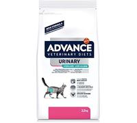 Advance Croquettes Chat Adulte Urinary Low Calorie 2,5 kg - Riche en fibres, Oméga-3, Vitamine E