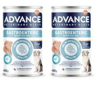 Advance Diets Nourriture Humide pour Chiens - Gastroenteric - 400g (Lot de 2)