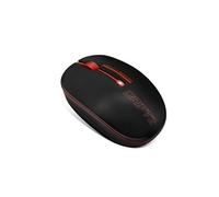 Advance Drift 2 - Souris - droitiers et gauchers - optique - 3 boutons - sans fil - 2.4 GHz - récepteur sans fil USB - noir/rouge
