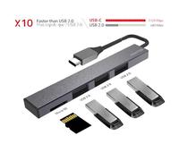 ADVANCE - HUB ALUMINIUM 2 EN 1 XPAND SMART USB-C