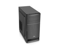 ADVANCE Impulse 480 - Boîtier Mini Tower Noir, Alimentation 480W, micro ATX, USB 3.2 Gen 1, Lecteur Cartes SD/MicroSD, 2x3.5", 2x2.5", 1x5.25"
