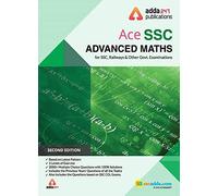 Advance Maths Book For Ssc Cgl, Chsl, Cpo And Other Govt. Exams (English Printed Edition)