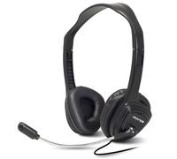 ADVANCE MIC-S765 écouteur/casque Avec fil Arceau Bureau/Centre d'appels Noir