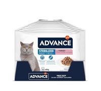 Advance Nourriture Humide pour Chats Adultes stérilisés à la Dinde