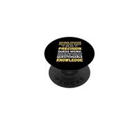 Advance Practice Infirmière autorisée We Do Precision Guess Work PopSockets PopGrip Adhésif