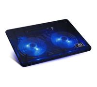 Advance Refroidisseur PC AirStream 15"" - 2 ventilateurs LED - Noir