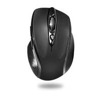 Advance S-SHAPE-BK Souris optique sans fil 500/1000 dpi 6 boutons Noir