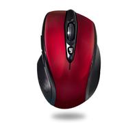 Advance S-SHAPE-RE Souris optique sans fil 500/1000 dpi 6 boutons Rouge