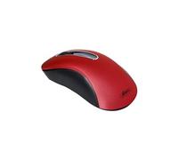 Souris ADVANCE Shape 3D S-3DW-BK sans fil optique 3 boutons 1600 DPI PC rouge