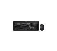 Advance Starter WIRED COMBO - Ensemble clavier et souris - USB - AZERTY - Français - noir