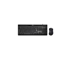 Advance Starter WIRED COMBO - Ensemble clavier et souris - USB - AZERTY - Français - noir