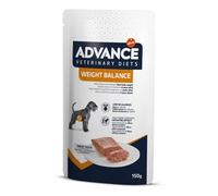 ADVANCE VET Alimentation pour Chien Équilibrage du Poids 8x150g