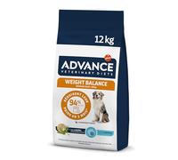 Advance Veterinary Diets Weight Balance Medium & Maxi - Croquettes pour Chiens avec des Problèmes de surcharge pondérale - 12kg