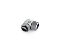 Bitspower Adaptateur Advanced 90° G1/4 pouces AG vers 14mm AD Hardtube rotatif argent