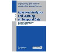 Advanced Analytics And Learning On Temporal Data