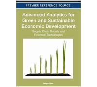 Advanced Analytics For Green And Sustainable Economic Development