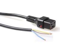 Advanced Cable Technology 3.0m C19 Female - Open End 3m Coupleur C19 Noir câble électrique