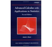 Advanced Calculus With Applications In Statistics