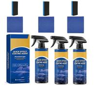 Advanced Car Coating Agent, Quick Effect Coating Agent, Spray Auto, Nano Ceramic Sp-ray, 3 in 1 Car Coating Spray, Repair and Protection Coating for Cars,Multifunction Coating Renewal Spray