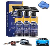 Advanced Car Quick-Acting Coating Agent Spray, 2025 New 3 in 1 High Protection Quick Car Coating Spray, Multi-Functional Car Shine Spray for Cars, Motorcycles (3PCS)