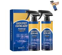 Advanced Car Quick-Acting Coating Agent Spray,2025 New Quick Effect Coating Agent For Vehicle,Car Scratch Wax Polish Waterless Wash, Provides Long-Lasting Gloss (2pcs)