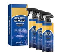Advanced Car Quick-Acting Coating Agent Spray, 3 In 1 High Protection Quick Car Coating Spray, Anti-Fouling, Shine-Boosting and Water-Repellent (3Pcs)