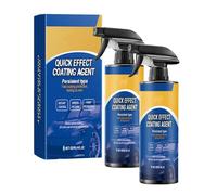 Advanced Car Quick-Acting Coating Agent Spray, 3 In 1 High Protection Quick Car Coating Spray, Anti-Fouling, Shine-Boosting and Water-Repellent (2Pcs)