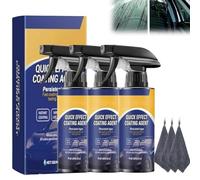 Advanced Car Quick-Acting Coating Agent Spray, Quick Effect Coating Agent, 2025 New 3 in 1 New ceramic coating car, Multifunctional Coating Renewal Agent for Cars, Long-Lasting Protection (3PCS)