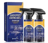 Advanced Car Quick-Acting Coating Agent Spray, Quick Effect Coating Agent, 3 in 1 High Protection Quick Car Coating Spray, Restore Car Shine and Long-Lasting Protection (2 PCS)