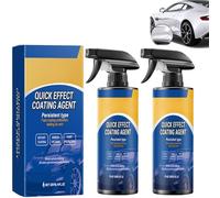 Advanced Car Quick-Acting Coating Agent Spray, Quick Effect Coating Agent, Car Paint Polishing Care Spray, Multi Functional Paint Renewal Protection (2pcs)