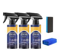 Advanced Car Quick-Acting Coating Agent Spray, Quick Effect Coating Agent, Spray Nano Anti Rayures Pour Voiture, Spray Protection Voiture Verre Liquide Pour Carrosserie (3PC)
