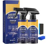 Advanced Car Quick-Acting Coating Agent Spray, Quick Effect Coating Agent, Spray Nano Anti Rayures Pour Voiture, Spray Protection Voiture Verre Liquide Pour Carrosserie (2PC)