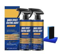 Advanced Car Quick-Acting Coating Agent Spray, Spray Nano Anti Rayure Pour Voiture, Quick Effect Coating Agent, Polish Anti Rayure Voiture Carrosserie, Shiny Car Stuff (2PC)
