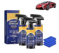 Advanced Car Quick Effect Coating Agent Spray 3 en 1 haute protection pour voiture, spray de revêtement de voiture, spray de revêtement de voiture, protection et éclaircissement combinés (3 pièces)