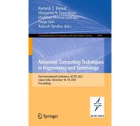 Advanced Computing Techniques In Engineering And Technology