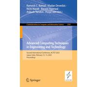Advanced Computing Techniques in Engineering and Technology: Second International Conference, Actet 2025, Jaipur, India, February 12-13, 2025, Proceedings