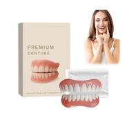 Advanced Customized Full Denture Set, Premium Denture Set, Natural Looking Teeth, Comfort Fit for Daily Wear,Waterproof & Lightweigh,Full Denture Set,Upper/Lower Set for Women and men (1)