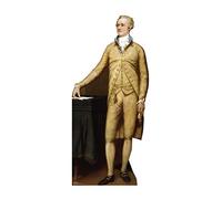 Advanced Graphics Alexander Hamilton Silhouette en carton Taille réelle