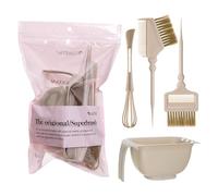 Advanced Hair Coloring Systems Brosse à cheveux teintée avec tête de brosse inclinée pour des résultats professionnels sur tous les cheveux Texture précise Kit de coloration