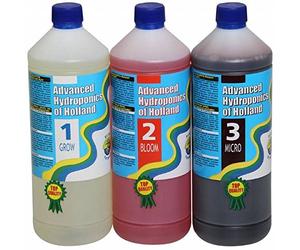 Advanced Hydroponics Dutch Formula 1 x 3 L (Grow + Bloom + Micro)