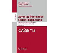 Advanced Information Systems Engineering